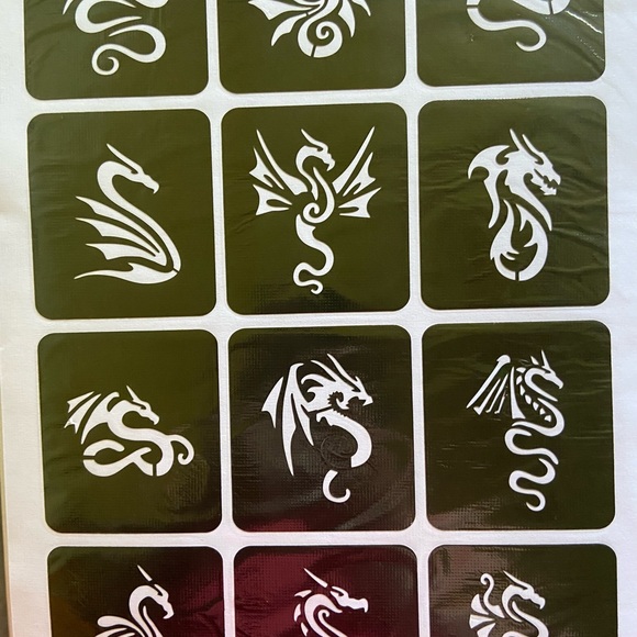 Fun home sparkle tattoos/kit - Picture 9 of 10